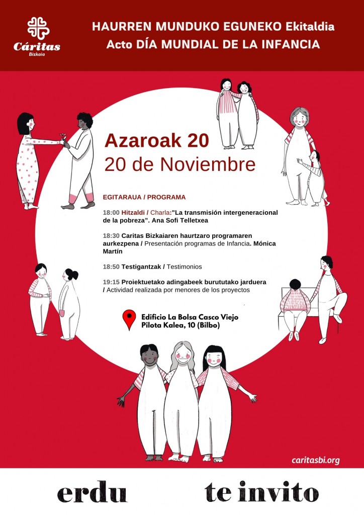 Cartel Acto Día Infancia para redes